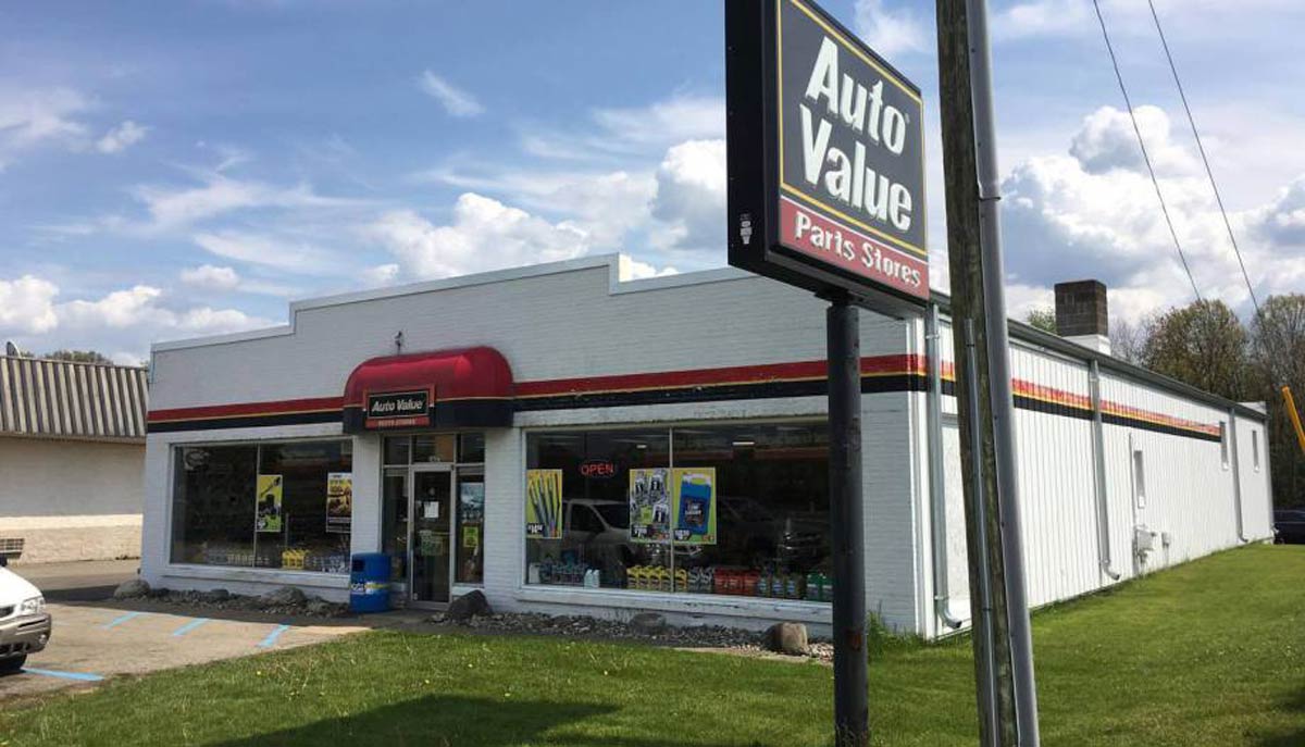 auto value building exterior