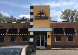 exterior of buffalo wild wings restaurant